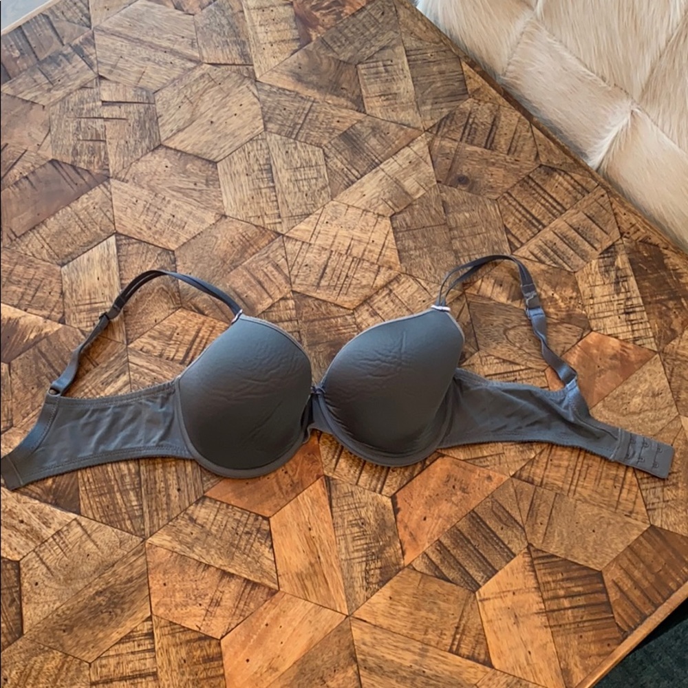 Dark grey Chantelle t-shirt bra